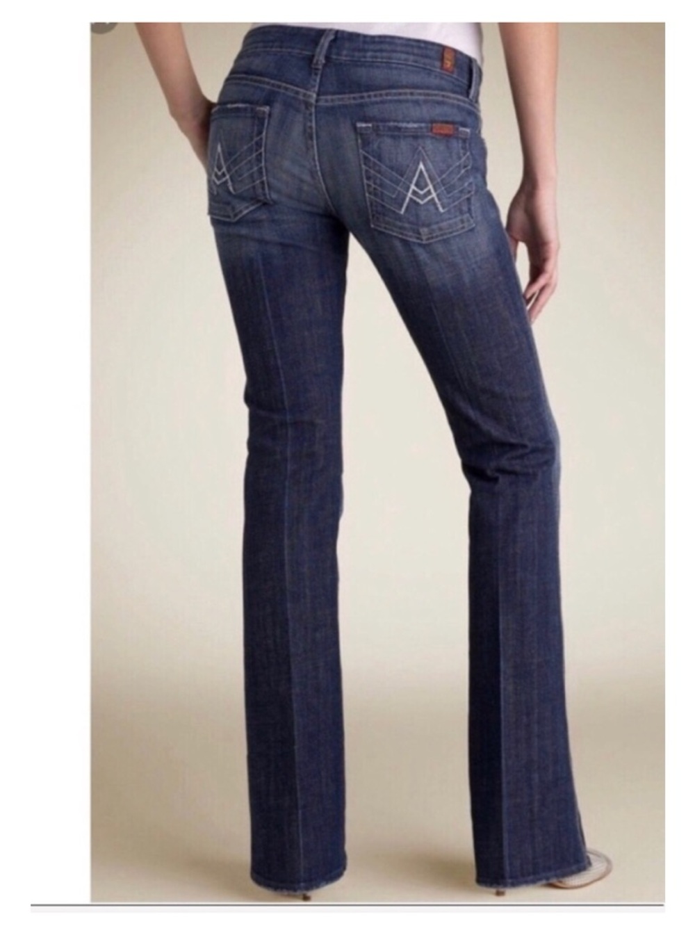 7 For All Mankind ‘A’ Pkt Flip Flop Bootcut Jeans